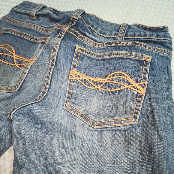 COWGIRL TUFF EUC WOMENS SZ 27 X 33 S109 DENIM BLUE JEANS PANTS - Picture 9 of 10